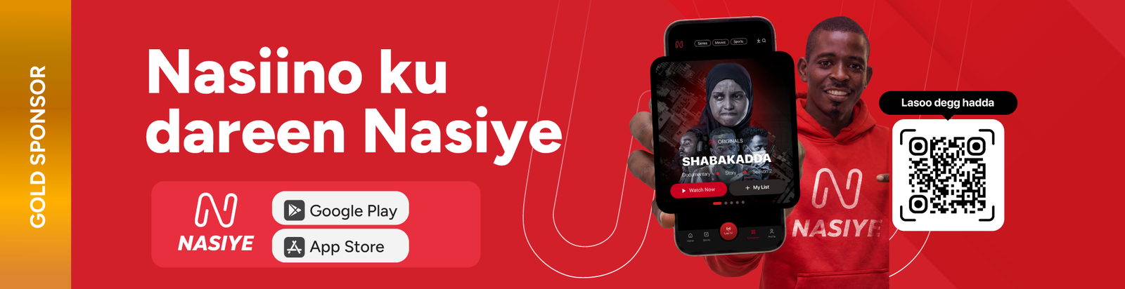 Nasiye, gold sponsor of The Creative Podcast